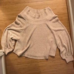 Free People Off the Shoulder Sweater